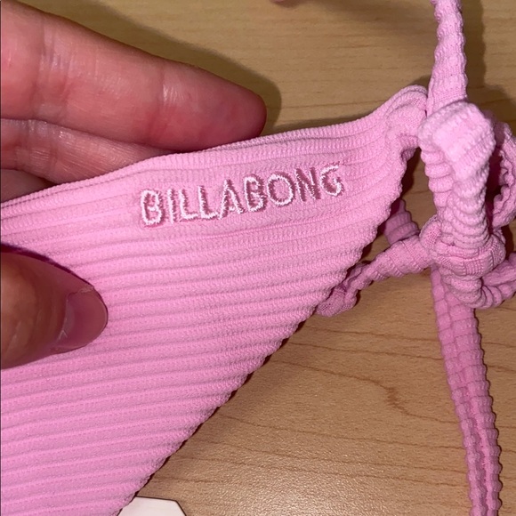 Pink Ribbed Bikini Bottom - Picture 3 of 9